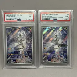 SEQUENTIAL SET PSA 9 Pokemon - Journey Together - Reshiram #167 & Stamped Topper - Image 2