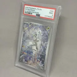 SEQUENTIAL SET PSA 9 Pokemon - Journey Together - Reshiram #167 & Stamped Topper - Image 4