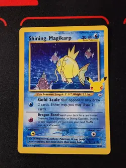 Pokemon Celebrations 25th Anniversary Shining Magikarp Holo #66 - Image 1