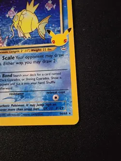 Pokemon Celebrations 25th Anniversary Shining Magikarp Holo #66 - Image 4