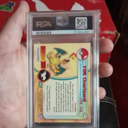 PSA 7 1999 Topps Pokemon TV Charizard #6 - Image 3