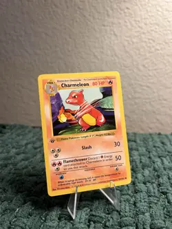 Pokemon First Edition Charmeleon (Base Set Shadowless) NM - Image 1