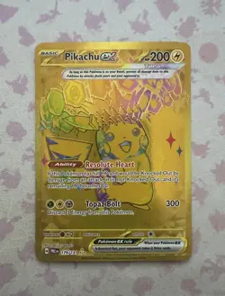 Pikachu EX - 179/131 - Pokemon TCG - SV Prismatic Evolutions - Ultra Rare - NM - Image 1