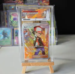 Pokemon TCG Reds Challenge 213/214 Full Art Graded ACE 9 Unbroken Bonds 2019 - Image 2