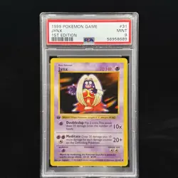 Jynx #31 1st Edition Base Set 1999 Pokemon Game PSA 9 🔮 - Image 1