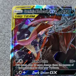 Greninja+Zoroark GX Tag Team 107/214 Pokemon TCG Unbroken Bonds Ultra Rare⭐ - Image 2