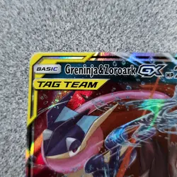 Greninja+Zoroark GX Tag Team 107/214 Pokemon TCG Unbroken Bonds Ultra Rare⭐ - Image 3