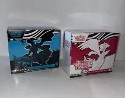 Pokemon Black Bolt and White Flare Elite Trainer Box ETB Set of 2 - NEW/SEALED - Image 1