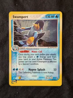 Pokemon TCG Swampert EX Ruby & Sapphire Reverse Holo Rare - Image 2