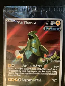 Iron Thorns 098 (Pokemon Center) Stamped Promo Sealed - Image 2