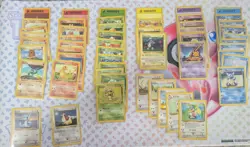 Huge Lot of 71 Pokemon Base Set (Shadowless + Unlimited) Cards - Image 1