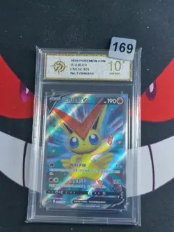 Pokemon TCG S-Chinese Victini V CS3.5C 070/066 SR Holo Card-P gold 10 - Image 1