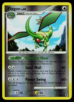 Pokemon Card - Flygon Rising Rivals 5/111 Reverse Holo - Image 1