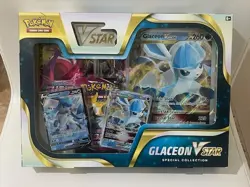Pokemon TCG Glaceon V Star and Leafeon V Star Special Collection Boxes Sealed - Image 2
