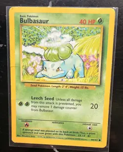 Pokemon TCG Pikachu, Bulbasaur, Charmander, Squirtle Kanto Starters Cards - Image 4