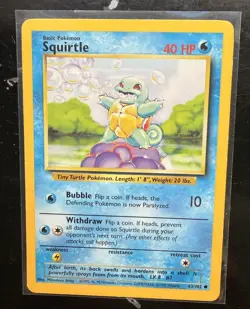 Pokemon TCG Pikachu, Bulbasaur, Charmander, Squirtle Kanto Starters Cards - Image 5