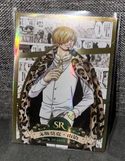 Vinsmoke Sanji SR OP-SR022 ONE PIECE 25th Anniversary Anime Card - Image 1