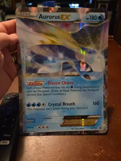 Aurorus EX - (XY Black Star Promos) XY102 Jumbo Cards Holo - Image 2