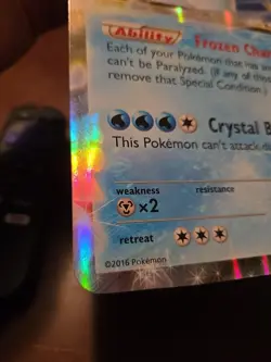Aurorus EX - (XY Black Star Promos) XY102 Jumbo Cards Holo - Image 3