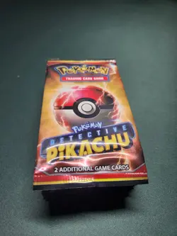 17 X Pokemon Detective Pikachu Movie 2-Card Booster Packs - Image 3