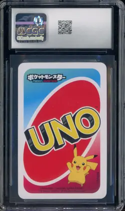 2021 Pokemon Playing Cards Japanese Pocket UNO 3 Red Sobble CGC 10 - Image 2