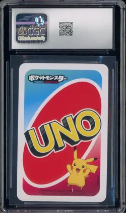 2021 Pokemon Playing Cards Japanese Pocket UNO 4 Red Charizard CGC 10 - Image 2