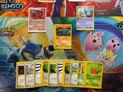Vintage Pokemon Card Lot E Series Fire Rayquaza Machamp - Image 2