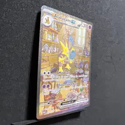 Pokemon TCG Alakazam EX 151 Holo Card Scarlet & Violet 201/165 - Image 2