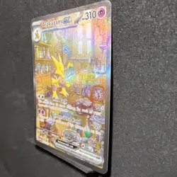 Pokemon TCG Alakazam EX 151 Holo Card Scarlet & Violet 201/165 - Image 3