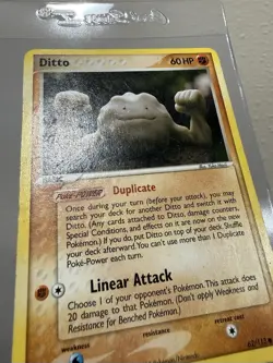Ditto Geodude HP 62/113 - EX Delta Species 🏝 Pokemon 2005 - Image 3