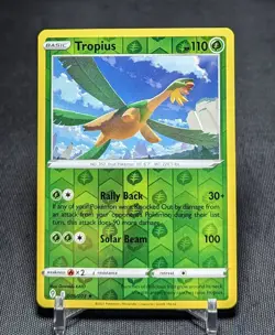 Tropius Rare Reverse Holo 2021 Pokemon TCG Evolving Skies Card #006/203 - Image 1