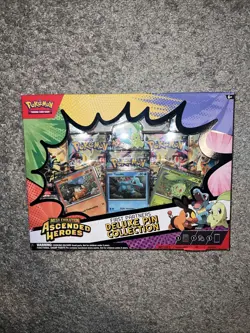 Pokemon TCG Mega Evolution Ascended Heroes First Partners Deluxe Pin Collection - Image 1