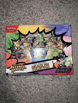 Pokemon TCG Mega Evolution Ascended Heroes First Partners Deluxe Pin Collection - Image 2