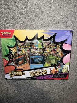 Pokemon TCG Mega Evolution Ascended Heroes First Partners Deluxe Pin Collection - Image 3