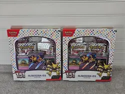 Pokemon Scarlet & Violet 151 Alakazam ex Collection Box English (2 Boxes) - Image 1