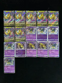 2025 Pokemon TCG S-Chinese Giratina R Rare Holo Lot*16 YV34 - Image 1