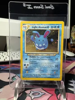 Nintendo Light Azumarill Neo Destiny 13/105 Holo Rare Stage 1 80 HP EN - Image 1