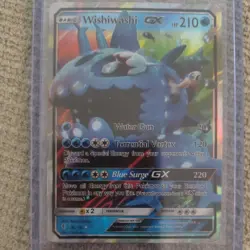 Wishiwashi GX 38/145 Sm-Guardians Rising Holo Sun & Moon Pokemon - Image 1