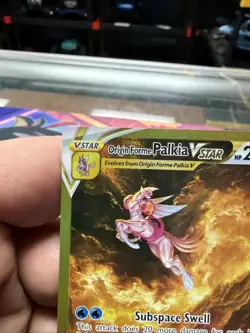 Origin Forme Palkia VSTAR GG67 Pokemon Card From Crown Zenith NM See Pics - Image 2