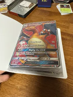 Oversized Pokemon Jumbo Card Binder Lot Charizard GX Lugia Pikachu EX VMAX - Image 1