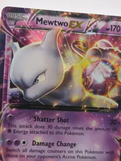 Pokemon TCG Mewtwo EX XY 107 Black Star Promo Card - Image 3