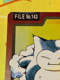 Pokemon Card Snorlax No.143 1997 Carddass Monsters Collection Japanese #2510 - Image 3