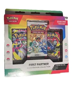 Pokemon TCG First Partner Illustration Coll. Series 1 + Knock Out Collection Lot - Image 2
