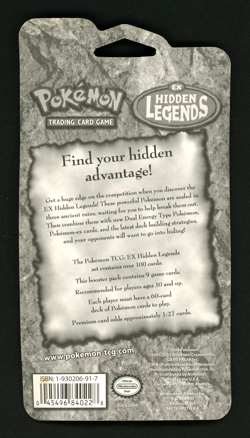 2004 Pokemon EX Hidden Legends Single Pack Blister Regirock Art- Factory Sealed - Image 2