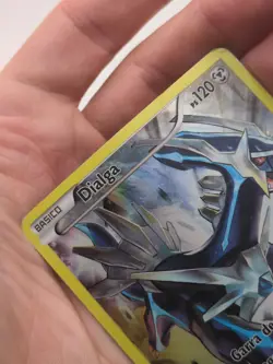 Portuguese DIALGA 2015 POKEMON XY BLACK STAR PROMO #XY77 - Image 2