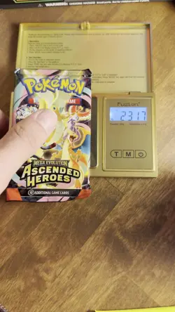 Extremely Heavy Pokemon Ascended Heroes Booster Pack Potential God PackU Sealed - Image 2