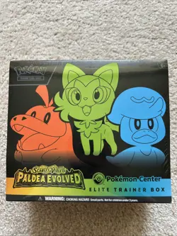 Pokemon Paldea Evolved Pokemon Center ETB - Image 1