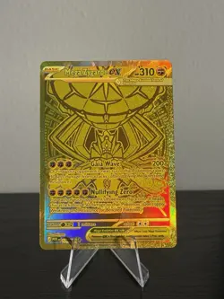 Pokemon TCG Perfect Order Hyper Rare Gold Mega Zygarde ex Full Art 124/088 - Image 1