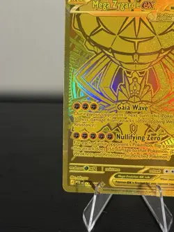 Pokemon TCG Perfect Order Hyper Rare Gold Mega Zygarde ex Full Art 124/088 - Image 5