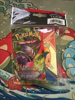 12x Lot Pokemon Phantasmal Flames Mini Portfolio Binder 1 Booster Pack - Image 2